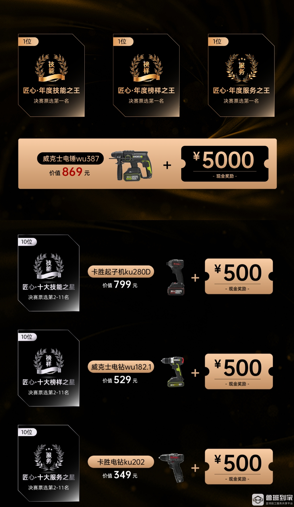 鲁班到家匠心奖