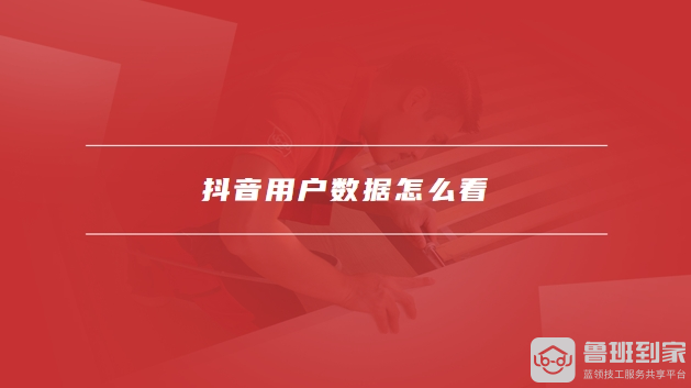 抖音用户数据