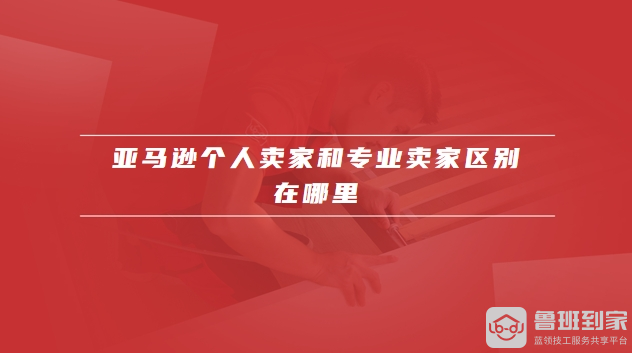 亚马逊个人卖家和专业卖家区别