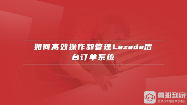 lazada后台