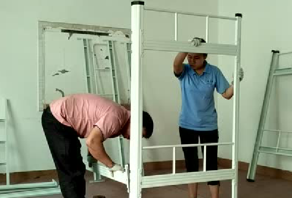铁架床安装
