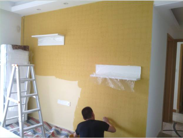 硅藻泥墙面开裂维修